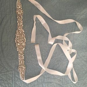 Rhinestone wedding belt